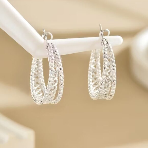 925 Sterling Silver Womens 1.25